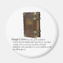 Stage Crew Fridge Magnets