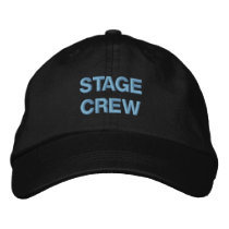 STAGE CREW Hat / Cap Embroidered Hat