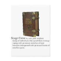 Stage Crew Postcards