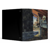 Stage design for the opera 'The Maid of Orleans' Binders