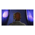 Stage Fright Photo Card Template