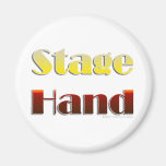Stage Hand (Text Only) Magnets