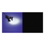 Stage Light Photo Greeting Card