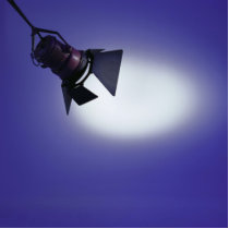Stage Light Photo Cutouts