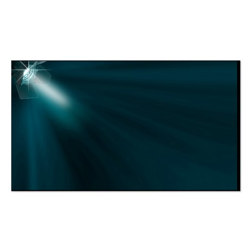 Stage lighting- Music Business Card (back side)