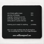 Stage Manager Mousepad (Black)