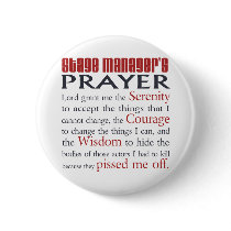 Stage Manager's Prayer Buttons