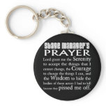 Stage Manager's Prayer keychains