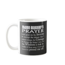 Stage Manager's Prayer Coffee Mugs