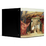 Stage model for the opera 'Tristan and Isolde' binders
