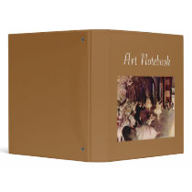 Stage Rehearsal Art Notebook binders