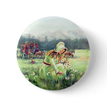 STAGECOACH & FLOWERS by SHARON SHARPE buttons by sharonsharpe STAGECOACH & FLOWERS by SHARON SHARPE buttons