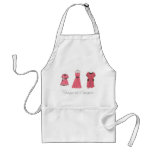 Stages on Hangers aprons