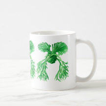 Staghorn Fern Mugs