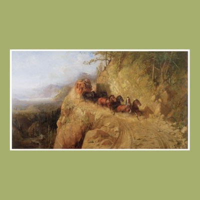 Staging In California Poster Zazzle_print