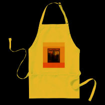 Stain Glass Art Deco aprons