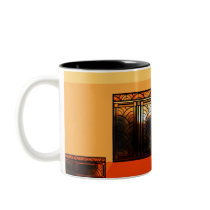 Stain Glass Art Deco mugs