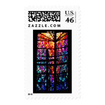 Stain Glass Cross Stamp
