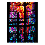 Stain Glass Cross Postcards