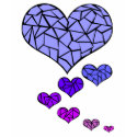Stain Glass hearts shirt by marcya7 Stain Glass hearts shirt