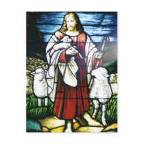 Stain Glass Postcard