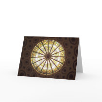 Stain glass window cards by betoruv Stain glass window cards