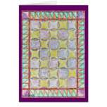 "Stain Glass Window" Card