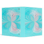 Stained Glass Abstract Butterfly Binder