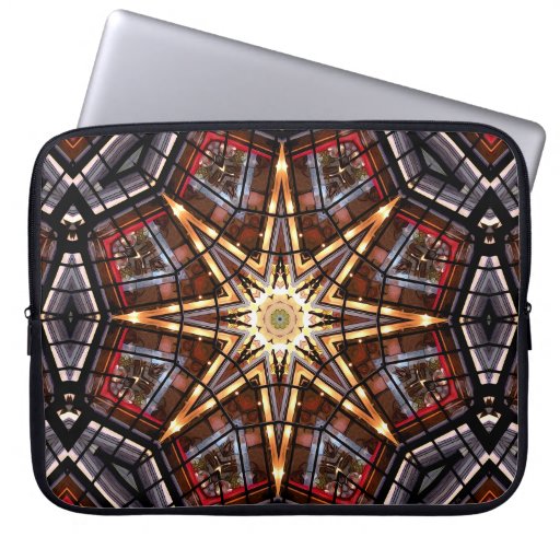 Stained Glass Abstract Computer Sleeves Zazzle