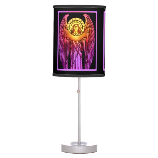 Stained Glass Angel Lamp Zazzle