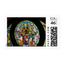 Stained Glass Angels--Stamp
