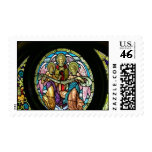 Stained Glass Angels--Stamp
