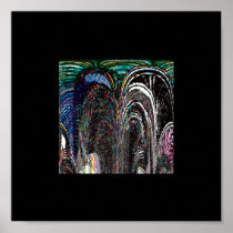 Stained Glass Arches Posters