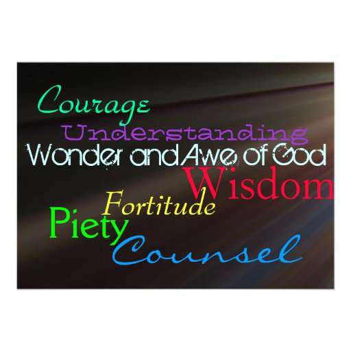 Stained Glass Baptism Invitation/Announcement