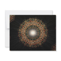 Stained Glass Burst invitations