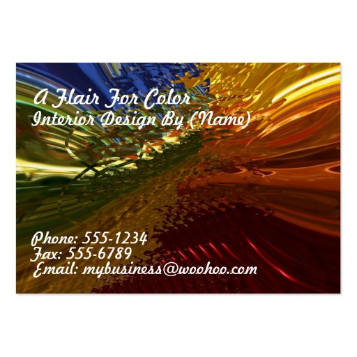Stained Glass Business Card Templates