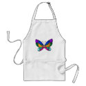 Stained Glass Butterfly aprons
