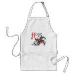 Stained Glass Butterfly Brain Tumor Apron