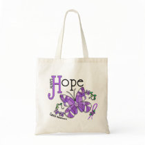Stained Glass Butterfly Cancer bags