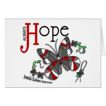Stained Glass Butterfly Juvenile Diabetes Cards
