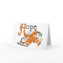 Stained Glass Butterfly MS Card