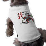 Stained Glass Butterfly Parkinson's Disease Dog Tee Shirt