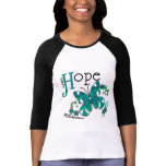 Stained Glass Butterfly PCOS t-shirts