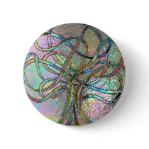 Stained glass button (Lifes Lights) by NeilsGlass Stained glass button (Lifes Lights)