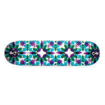 Stained Glass by Keren Richter skateboards