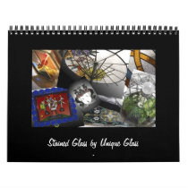 Stained Glass by Unique Glass 2011 Wall Calendar