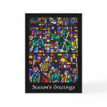 stained glass cards
