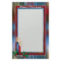 Stained Glass Christmas stationery by Spice Stained Glass Christmas stationery