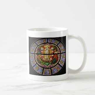 stained-glass coffee mug