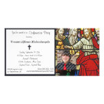 Stained Glass Confirmation Party Invitation Picture Card